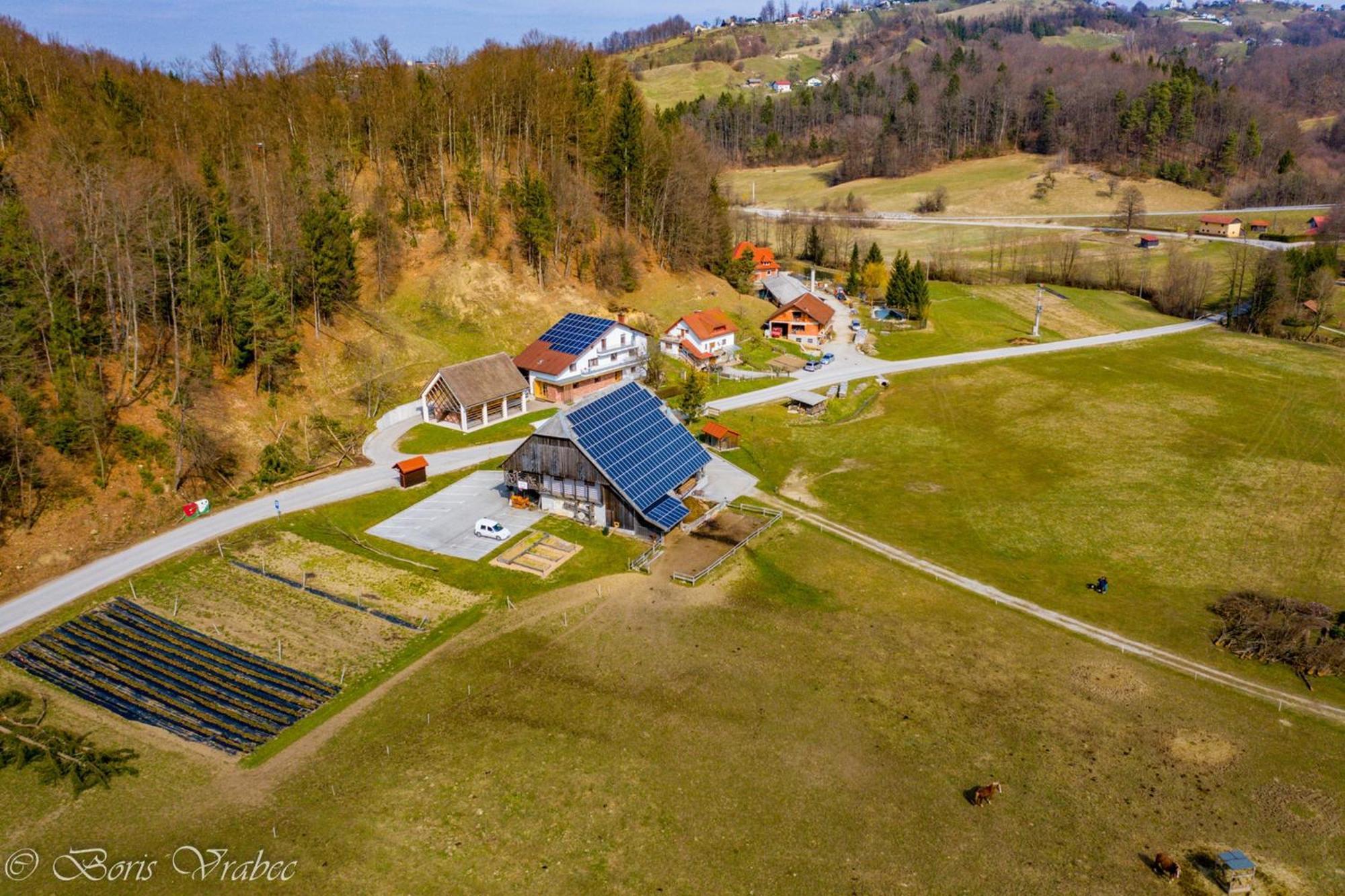 Wooden Cabin Zurej With Hot Tub Bukovje v Babni Gori Exterior photo