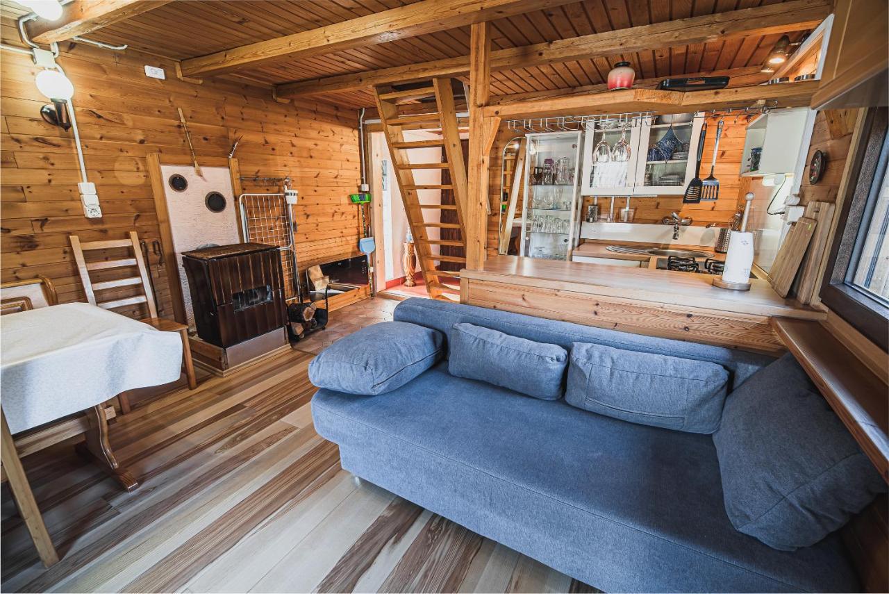 Wooden Cabin Zurej With Hot Tub Bukovje v Babni Gori Exterior photo